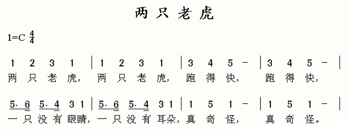 2只老虎简谱钢琴_两只老虎钢琴游戏_老虎苹果机游戏