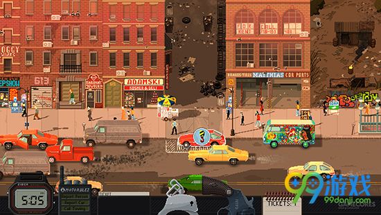 像素警探手机游戏-超炫像素世界，解密警探手机游戏
