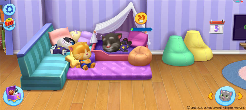汤姆猫游戏手机版：随时随地与可爱猫咪一起玩转乐园