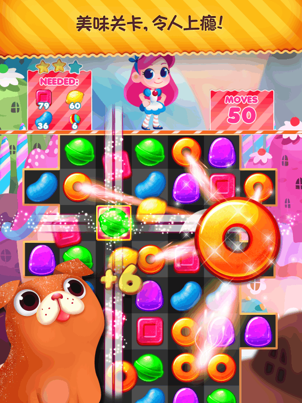 五彩斑斓的童话世界：糖果手机测评游戏大揭秘