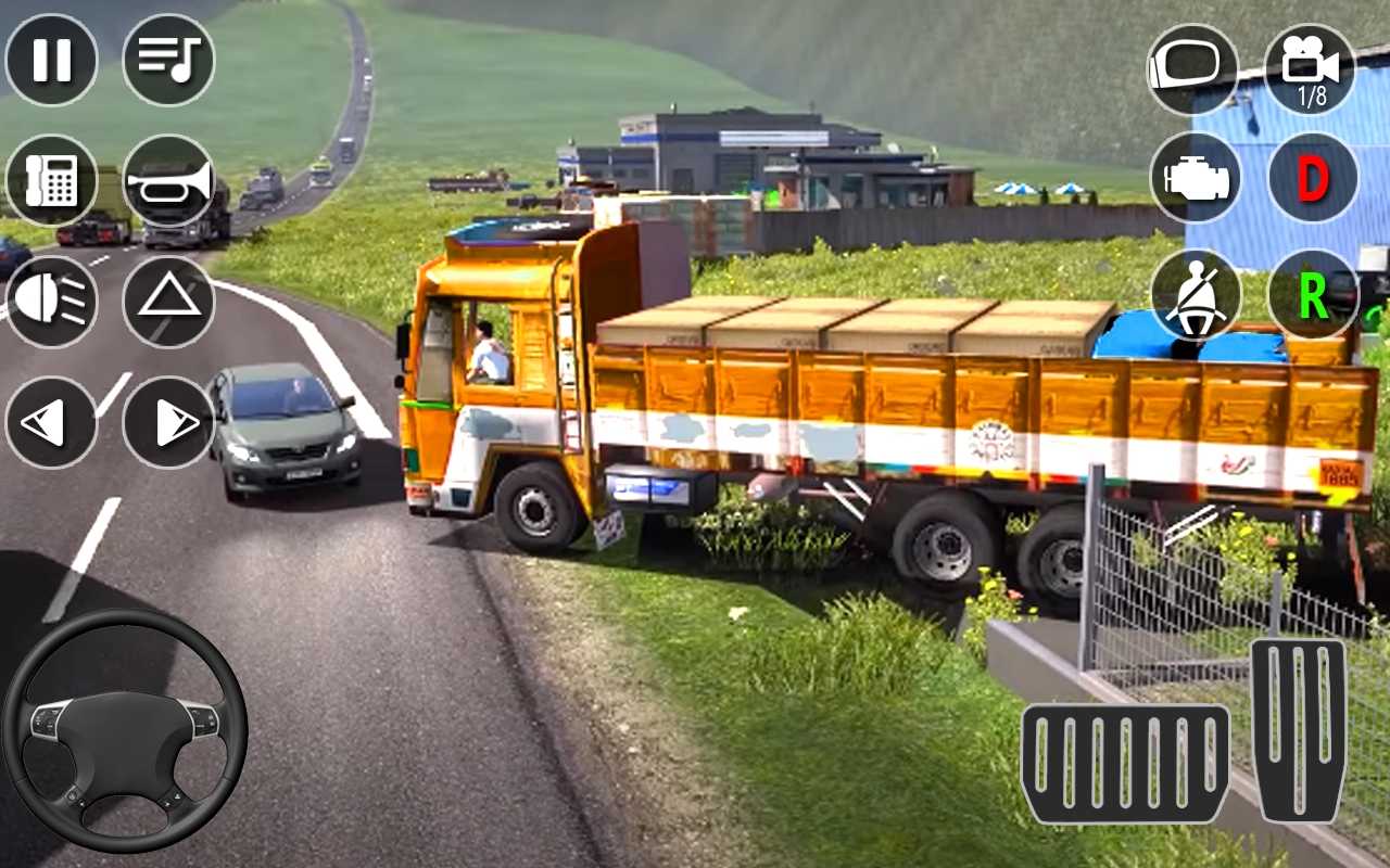 全新卡车模拟游戏手机版，绝对让你身临其境