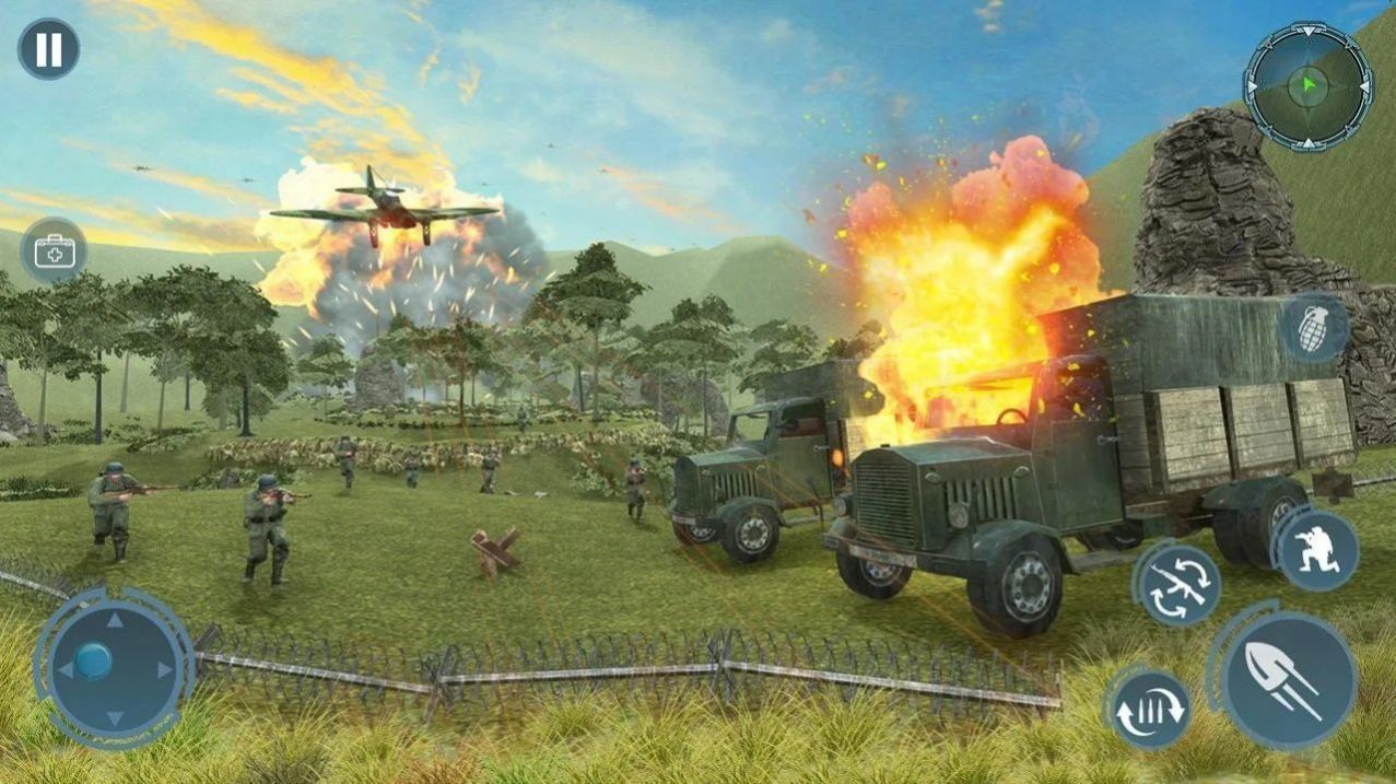 已公布的二战手机游戏下载-重返二战战场：体验真实历史，亲临激战现场，感受荣耀与牺牲